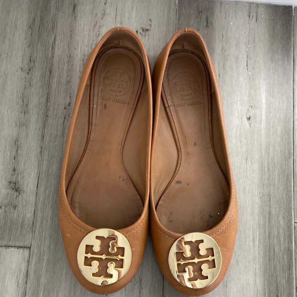 Tory Burch Leather Ballet Flats